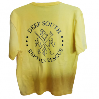 Deep South Reptile Rescue T-Shirt Light Yellow